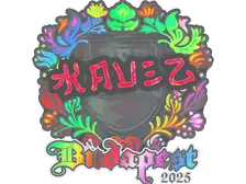 Sticker | kauez (Holo) | Budapest 2025