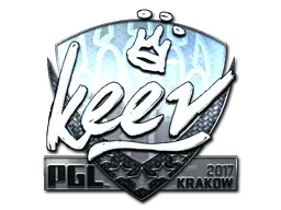 Sticker | keev (Foil) | Krakow 2017