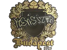 Sticker | kensizor (Gold) | Budapest 2025