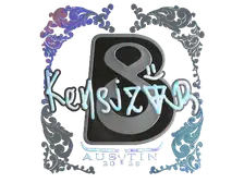 Sticker | kensizor (Holo) | Austin 2025