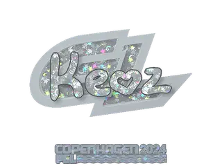 Sticker | Keoz (Glitter) | Copenhagen 2024