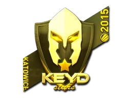 Sticker | Keyd Stars (Gold) | Katowice 2015