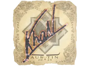 Sticker | khaN | Austin 2025