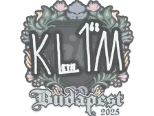 Sticker | kl1m | Budapest 2025