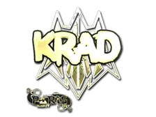 Sticker | Krad (Gold) | Paris 2023