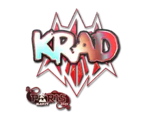 Sticker | Krad (Holo) | Paris 2023