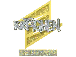 Sticker | kraghen (Glitter) | Copenhagen 2024