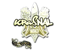 Sticker | kRaSnaL (Gold) | Paris 2023