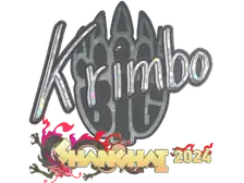 Sticker | Krimbo (Glitter) | Shanghai 2024