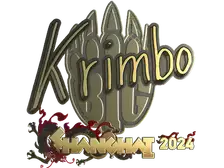 Sticker | Krimbo (Gold) | Shanghai 2024