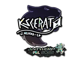 Sticker | KSCERATO (Glitter) | Antwerp 2022