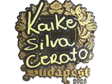 Sticker | KSCERATO (Gold) | Budapest 2025