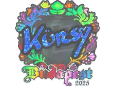 Sticker | Kursy (Holo) | Budapest 2025