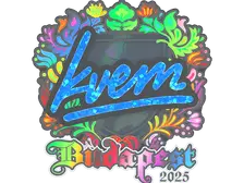Sticker | Kvem (Holo) | Budapest 2025