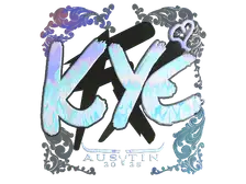 Sticker | kye (Holo) | Austin 2025