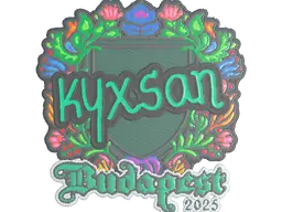 Sticker | kyxsan (Embroidered) | Budapest 2025
