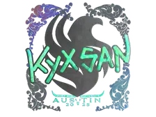 Sticker | kyxsan (Holo) | Austin 2025