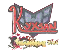 Sticker | kyxsan (Holo) | Shanghai 2024