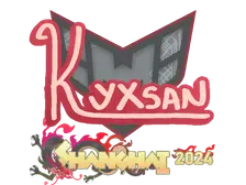 Sticker | kyxsan | Shanghai 2024