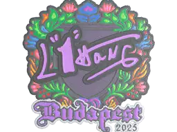 Sticker | L1haNg (Embroidered) | Budapest 2025