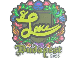 Sticker | Lake (Embroidered) | Budapest 2025