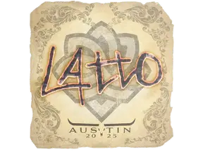 Sticker | latto | Austin 2025
