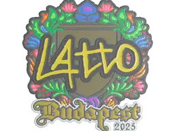 Sticker | latto (Embroidered) | Budapest 2025
