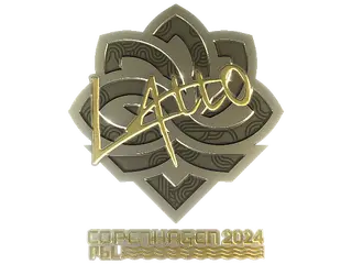 Sticker | latto (Gold) | Copenhagen 2024