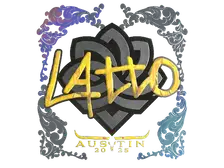 Sticker | latto (Holo) | Austin 2025