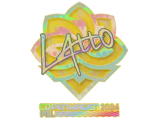 Sticker | latto (Holo) | Copenhagen 2024