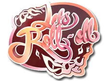 Sticker | Let's Roll-oll