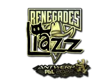 Sticker | Liazz (Gold) | Antwerp 2022