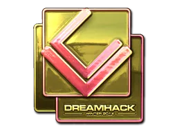 Sticker | London Conspiracy (Gold) | DreamHack 2014