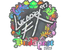 Sticker | Lucaozy (Holo) | Budapest 2025