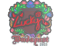 Sticker | Lucky (Embroidered) | Budapest 2025
