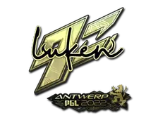 Sticker | luken (Gold) | Antwerp 2022