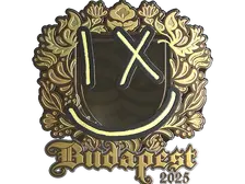 Sticker | lux (Gold) | Budapest 2025