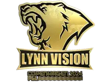 Sticker | Lynn Vision (Gold) | Copenhagen 2024