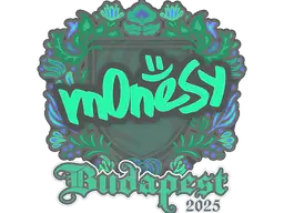 Sticker | m0NESY | Budapest 2025