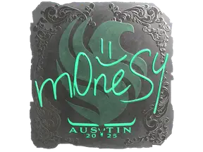 Sticker | m0NESY (Foil) | Austin 2025