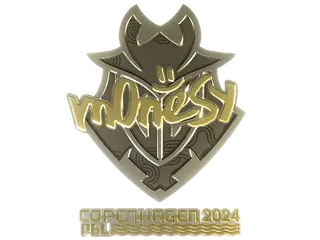 Sticker | m0NESY (Gold) | Copenhagen 2024