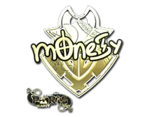 Sticker | m0NESY (Gold) | Paris 2023