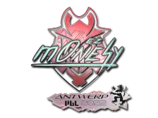 Sticker | m0NESY (Holo) | Antwerp 2022