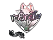 Sticker | m0NESY (Holo) | Paris 2023