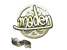 Sticker | maden (Gold) | Paris 2023