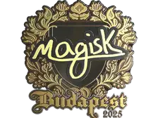 Sticker | Magisk (Gold) | Budapest 2025