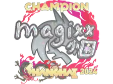 Sticker | magixx (Glitter, Champion) | Shanghai 2024