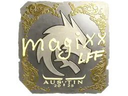 Sticker | magixx (Gold) | Austin 2025