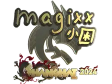 Sticker | magixx (Gold) | Shanghai 2024