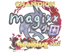 Sticker | magixx (Holo, Champion) | Shanghai 2024